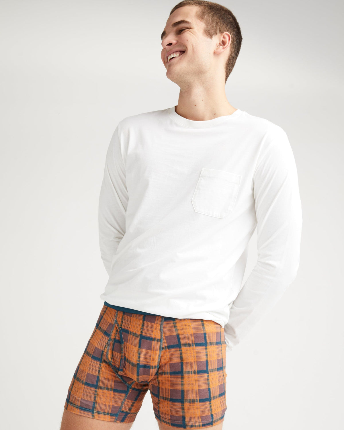 Men's Pima Pocket Long Sleeve Tee